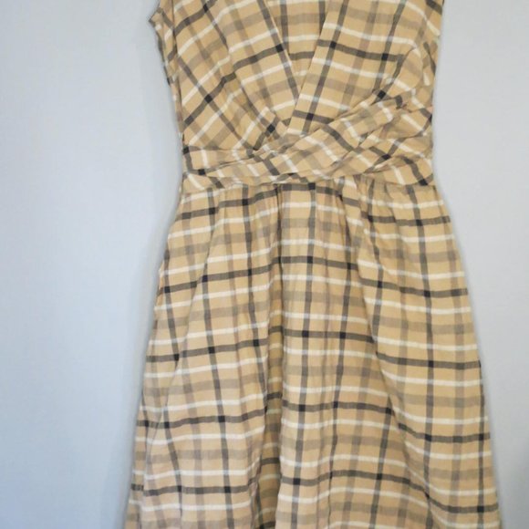 AG - AQUA GIRL - retro style checked dress - size small. - Picture 4 of 9